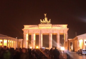 Berlin Wall  Brandenburg Gate 7. November 2014