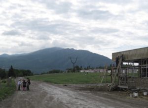 Hier entstehen neue Dörfer, an der Grenze zu Südossetien